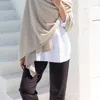 Zestt Organics Dreamsoft Travel Scarf In Cloudspun™ Recycled Cashmere In Brown