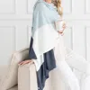 Zestt Organics The Dreamsoft Organic Cotton Travel Scarf In Blue
