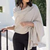 Zestt Organics The Dreamsoft Organic Cotton Travel Scarf In Brown