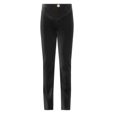 Zetaye Women's Kadence Faux Leather Pant / Black