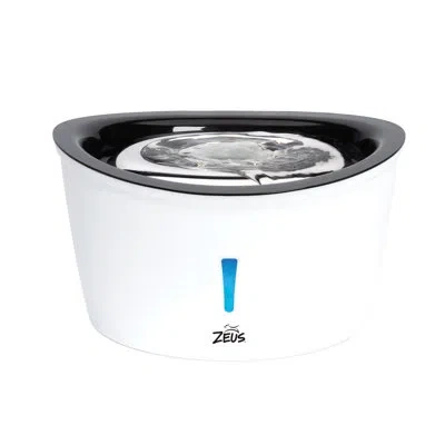 Zeus + Dione Cascade Automatic Water Dish In White