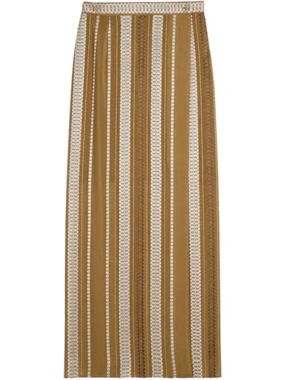 Zeus + Dione Nemea Maxi Skirt In Green