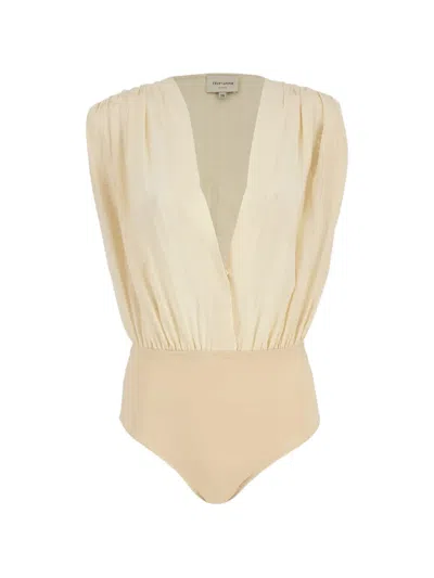 Zeus + Dione Sleeveless Bodysuit In Pink