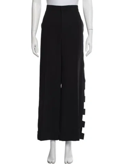 Pre-owned Zeus + Dione Wide Leg Pants In Black