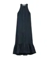 Zeusdione Daphne Sleeveless Midi Dress In Multi