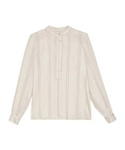 Zeusdione Hera Long-sleeved Shirt In White