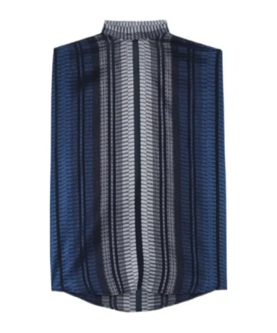 Zeusdione Kymo Sleeveless Top In Blue