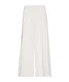 Zeusdione Nova Flared Pants In White