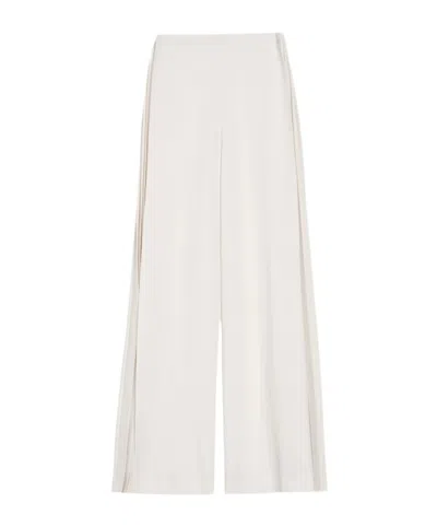 Zeusdione Nova Flared Pants In White