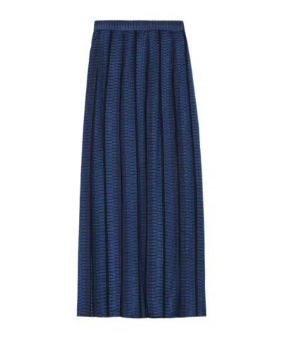 Zeusdione Solar Skirt In Blue