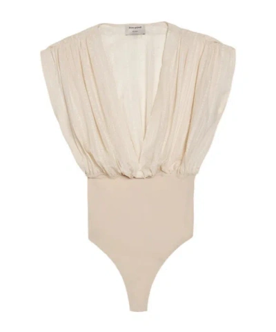 Zeusdione Voidra Textured Bodysuit In Multi