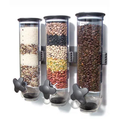 Zevro Wm300 Wall-mount Dispenser 3 Canister Unit In Multi