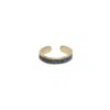 Zeworks Women's Gold / Blue Kaa Lapi Ring In Multi