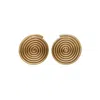Zeworks Women's Gold Doom Earrings In Gold