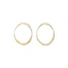 Zeworks Women's Gold Hailey Earrings In Gold