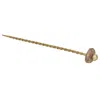 Zeworks Women's Gold Pebble Moon Hair Stick In Gold