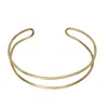 Zeworks Women's Gold Salu Choker In Gold