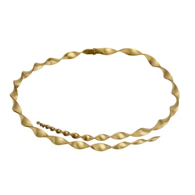 Zeworks Women's Gold Sari Burma Gorget