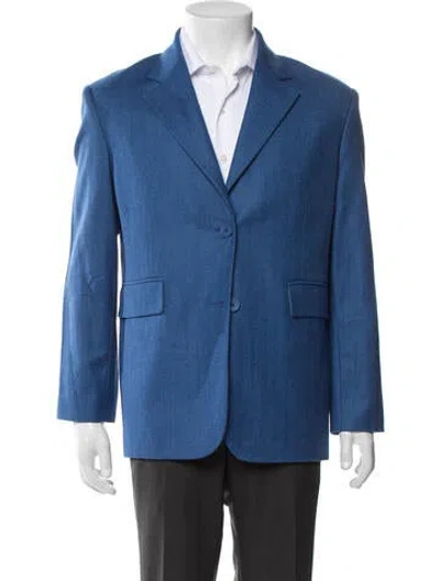 Pre-owned Zeynep Arcay Blazer In Blue