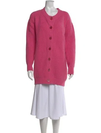 Pre-owned Zeynep Arcay Crew Neck Sweater In Pink