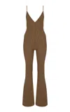 Zeynep Arcay Glittered Jumpsuit In Gold