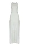 Zeynep Arcay Jersey Maxi Dress In White
