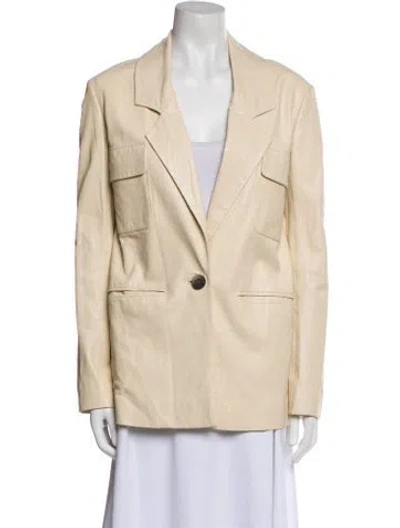 Pre-owned Zeynep Arcay Lambskin Blazer