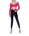 Zeynep Arcay Princess Knit Bra In Fuschia In Pink