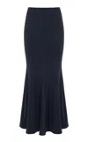 Zeynep Arcay Scuba Maxi Skirt In Black