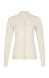 Zeynep Arcay Vintage Cashmere Cardigan In Neutral