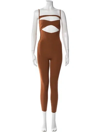 Pre-owned Zeynep Arcay V-neck Jumpsuit In Multi