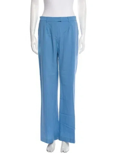 Pre-owned Zeynep Arcay Wide Leg Pants In Blue