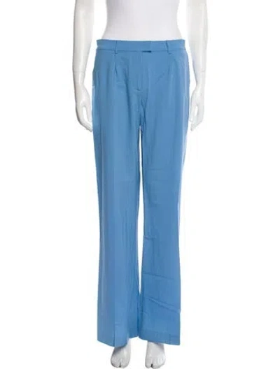 Pre-owned Zeynep Arcay Wide Leg Pants In Blue