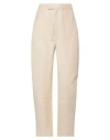 Zeynep Arcay Woman Pants Beige Size 6 Lambskin In Beige