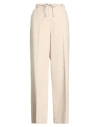 Zhelda Woman Pants Beige Size 3 Cotton In Neutral