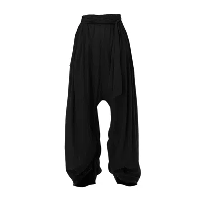 Zhenabia Boho Women Harem Pants - Black
