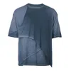 Zhenabia Gayb T-shirt Dusty Blue - Boho Men In Blue