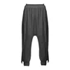 Zhenabia Grey / Black Suhan Harem Pants Charcoal - Boho Men Salvar Pants In Multi