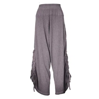 Zhenabia Pink / Purple / Neutrals Duo Salvar Ancient Rose - Women Boho Harem Pants In Pink/purple