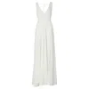 Zhenabia Women's Zhe Dress White - Boho Maxi Dress In White