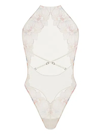 Zhilyova Laia Bodysuit In Neutral