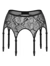 Zhilyova Tara Garter Belt In Black