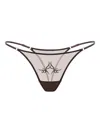 Zhilyova Tribal Gravity G-string In Brown