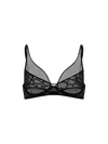 Zhilyova Women's Alligator Black Bra In Black