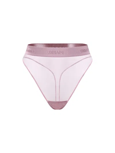 Zhilyova Women's Hanna Pink High-waisted Thong