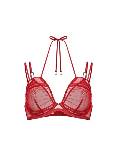 Zhilyova Women's Solace Red Bra
