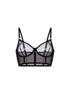 Zhilyova Women's Unnamed Black Corset Bra In Black