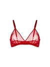 Zhilyova Women's Unnamed Red Bralette In Red