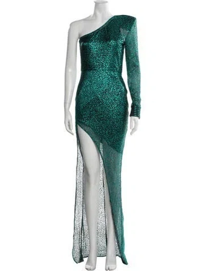 Pre-owned Zhivago Animal Print Long Dress W/ Tags In Multicolor