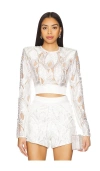Zhivago Belle Fleur Top In White